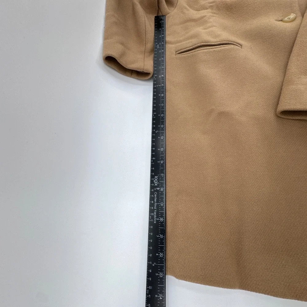 Everlane Cocoon Coat Women P Camel Tan‎ Wool Blend Oversized Long Jacket 43